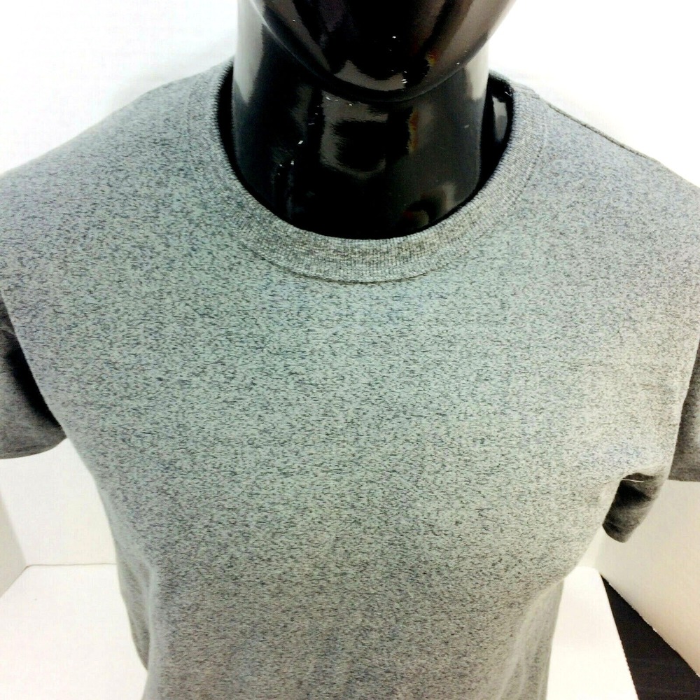 Alternative Apparel Size S/M Women's Gray Blouse Shirt Casual Crew Neck - Picture 2 of 4